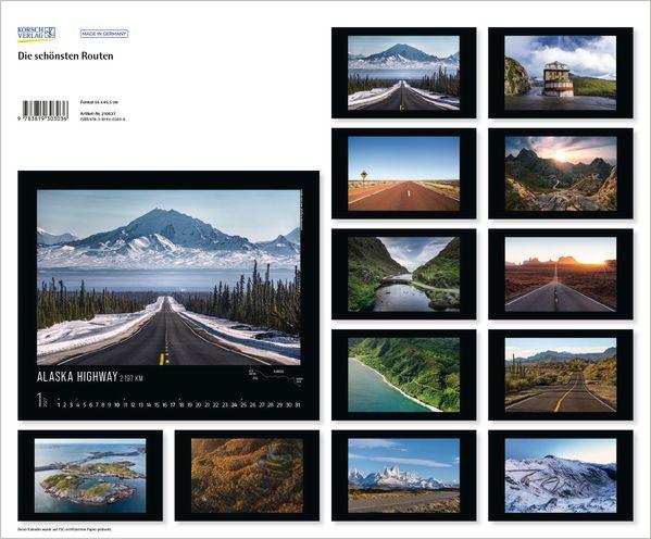 Beispielinhalt (Bild) Die schönsten Routen 2027