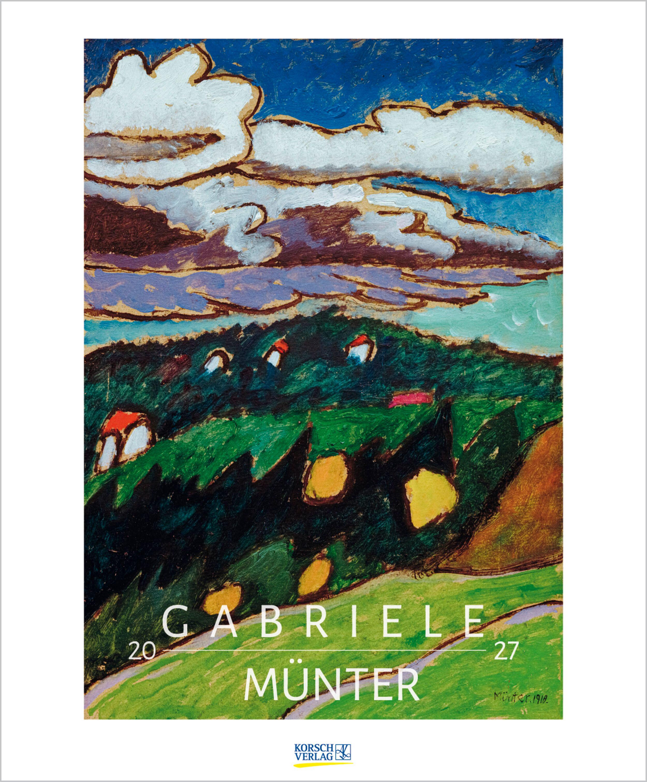Vorderes Coverbild Gabriele Münter 2027