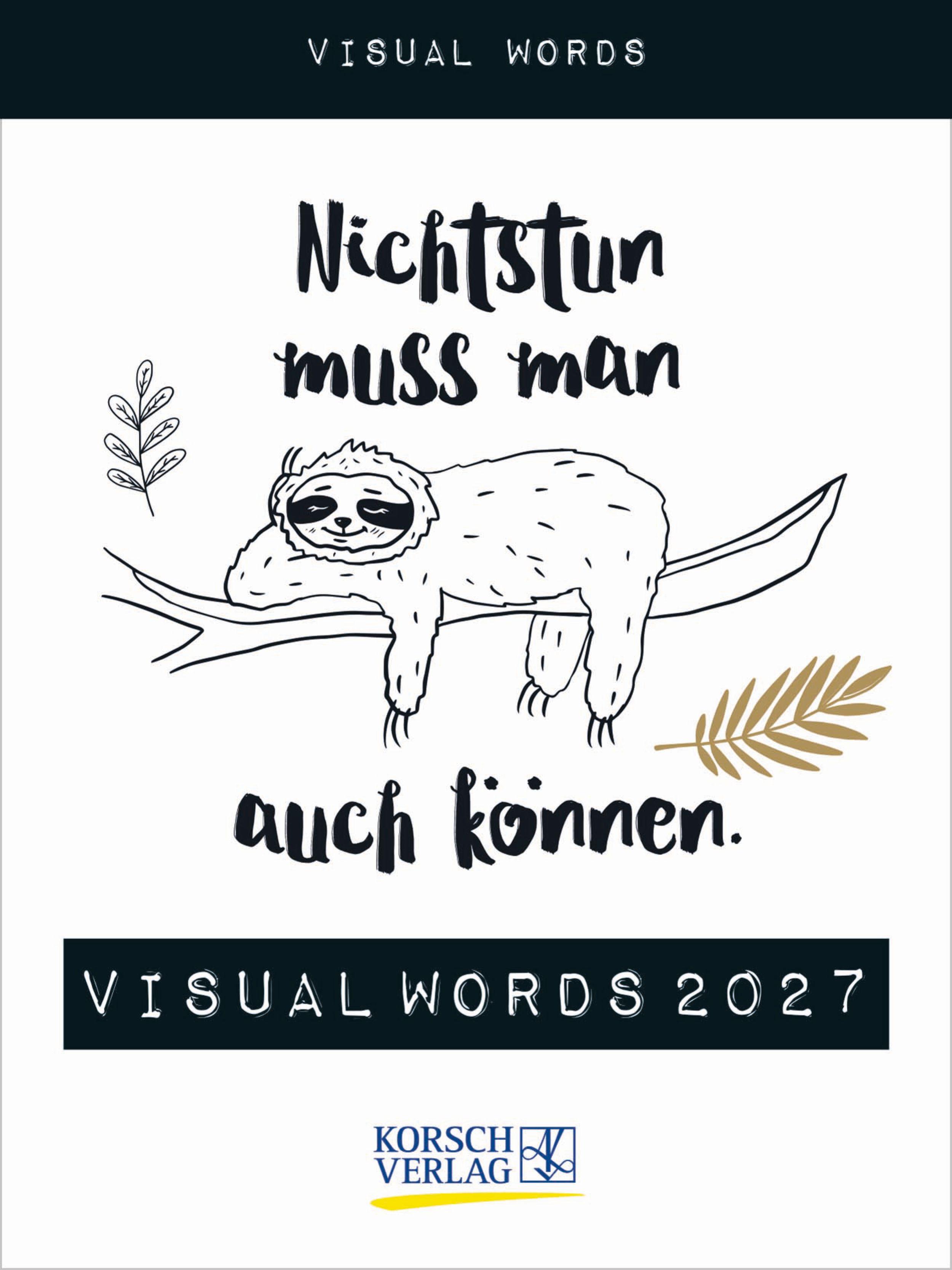 Vorderes Coverbild Visual Words 2027