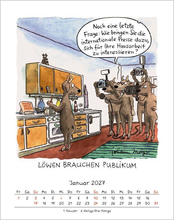 Beispielinhalt (Bild) Löwe 2027