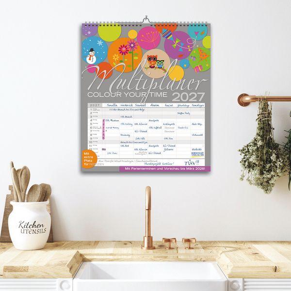 Beispielinhalt (Bild) Multiplaner - Colour your time 2027