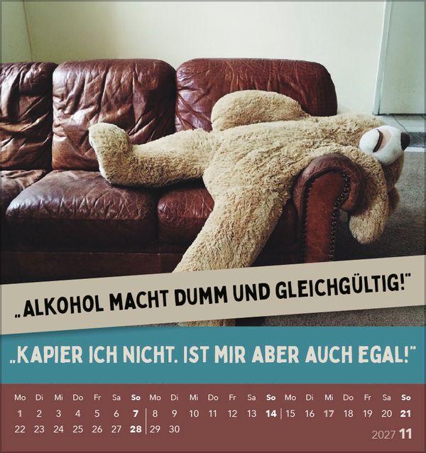 Beispielinhalt (Bild) Lieber verrückt das Leben genießen 2027