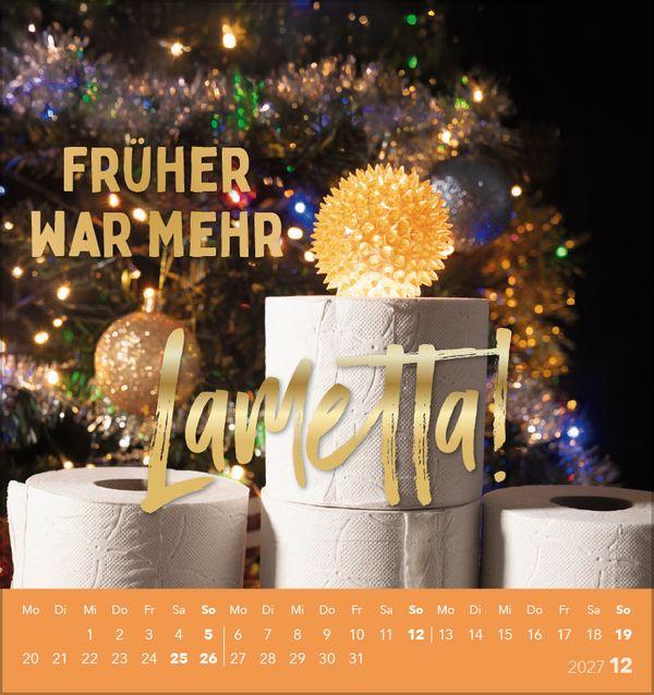 Beispielinhalt (Bild) Lieber verrückt das Leben genießen 2027