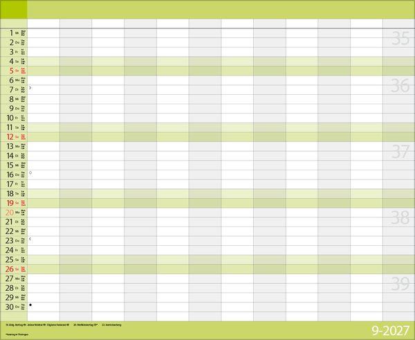 Beispielinhalt (Bild) Teamplaner 2027