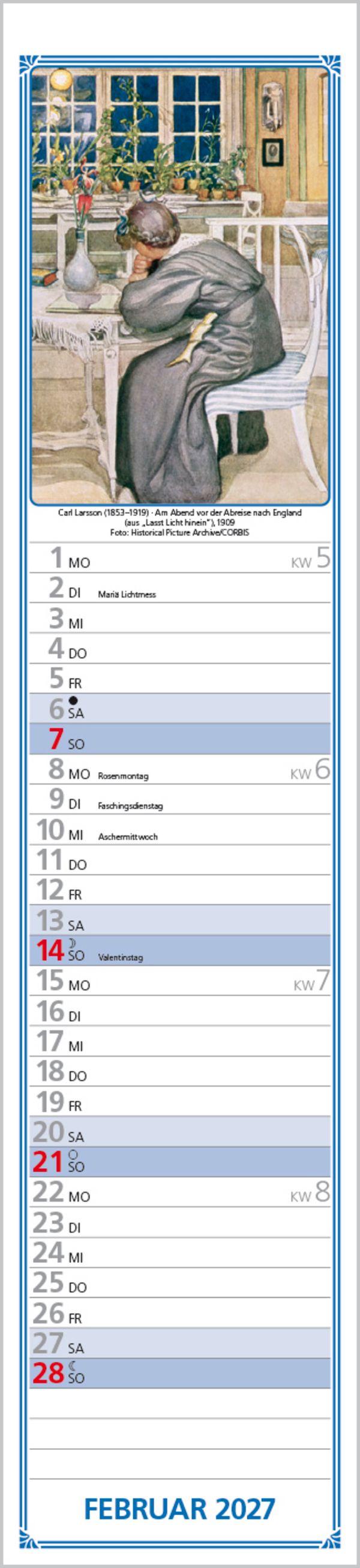 Beispielinhalt (Bild) Hildes Küchenplaner 2027