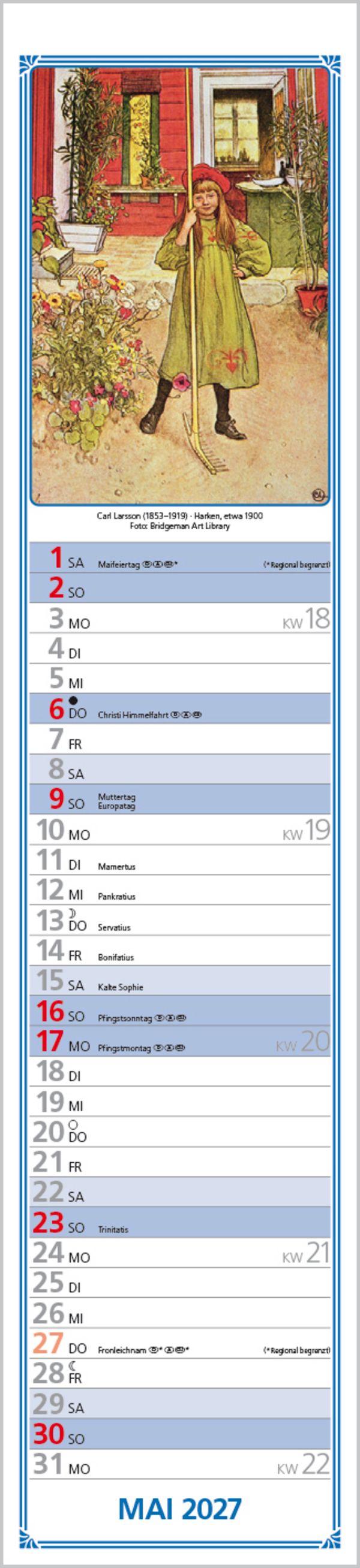 Beispielinhalt (Bild) Hildes Küchenplaner 2027