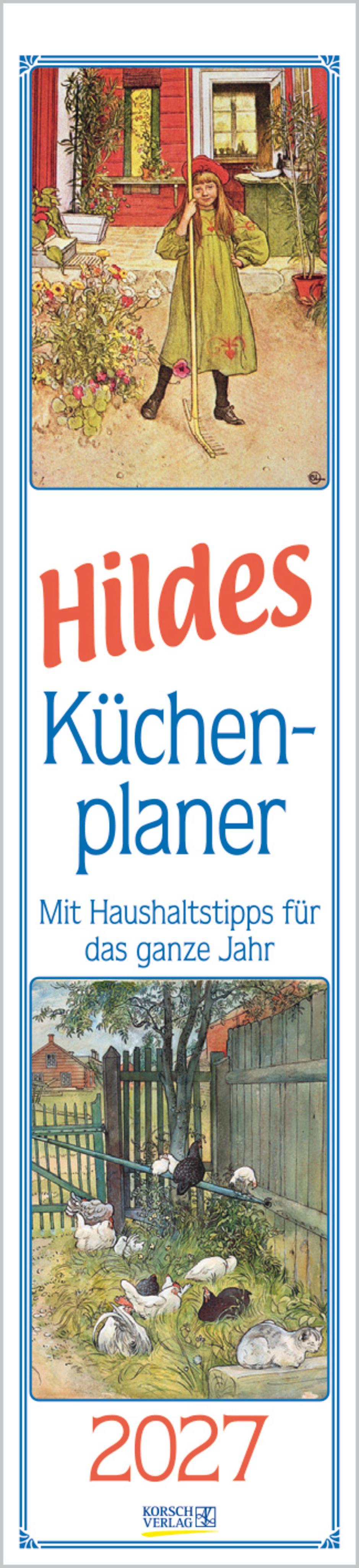 Vorderes Coverbild Hildes Küchenplaner 2027