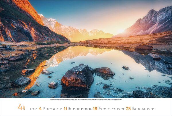 Beispielinhalt (Bild) Berge 2027