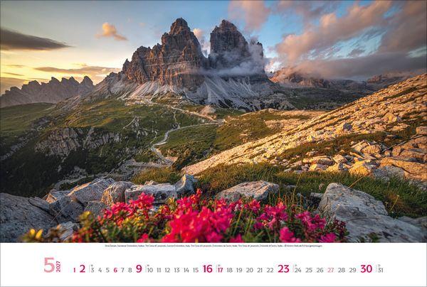 Beispielinhalt (Bild) Berge 2027