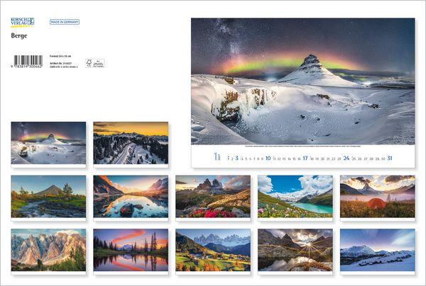 Beispielinhalt (Bild) Berge 2027