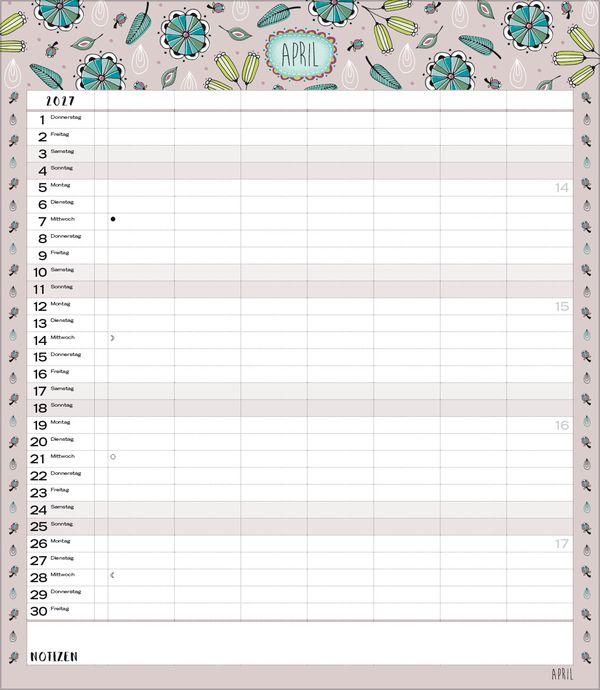 Beispielinhalt (Bild) Multiplaner - Gute Laune 2027