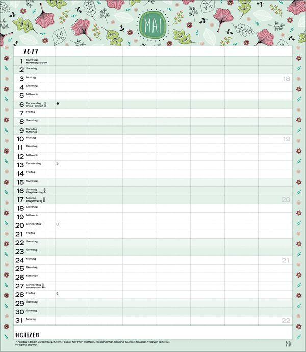 Beispielinhalt (Bild) Multiplaner - Gute Laune 2027