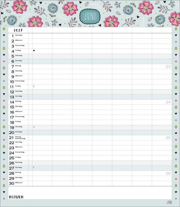 Beispielinhalt (Bild) Multiplaner - Gute Laune 2027