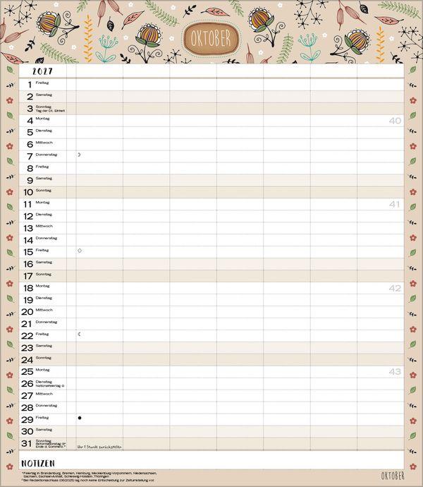 Beispielinhalt (Bild) Multiplaner - Gute Laune 2027