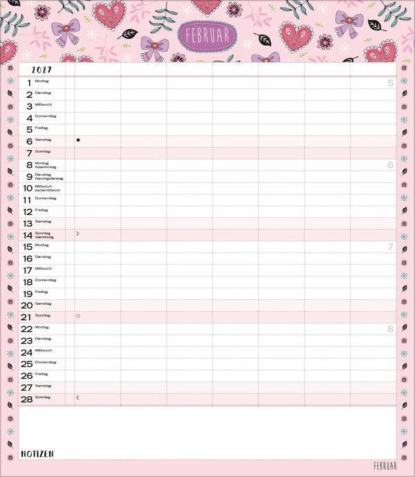 Beispielinhalt (Bild) Multiplaner - Gute Laune 2027