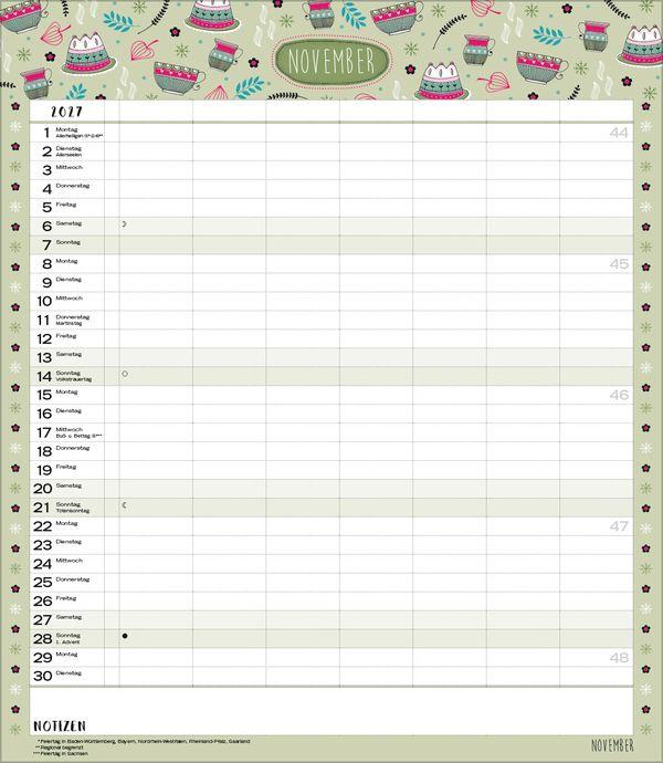 Beispielinhalt (Bild) Multiplaner - Gute Laune 2027
