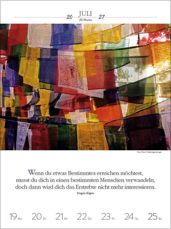 Beispielinhalt (Bild) Buddhistische Weisheiten 2027