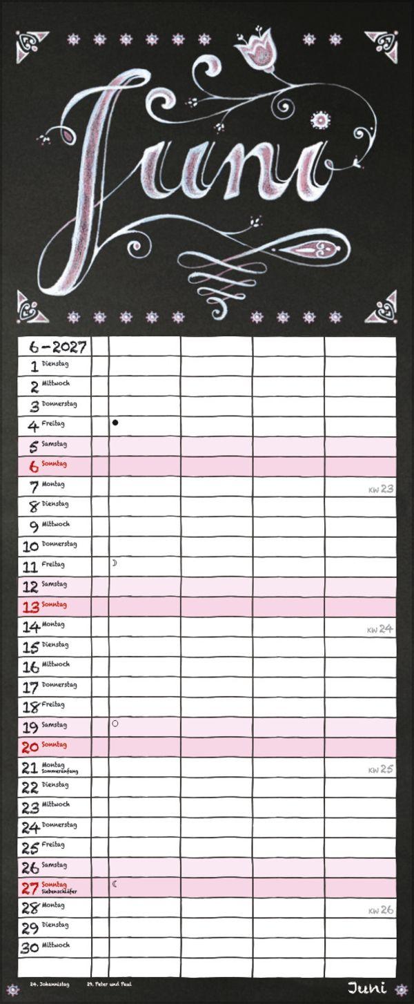 Beispielinhalt (Bild) Tafel Timer 2027