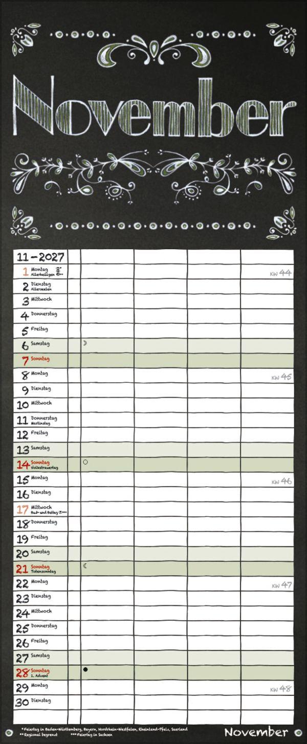 Beispielinhalt (Bild) Tafel Timer 2027