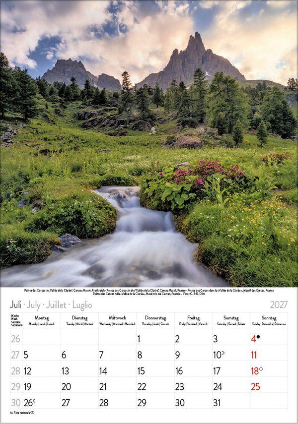 Beispielinhalt (Bild) Die Alpen 2027