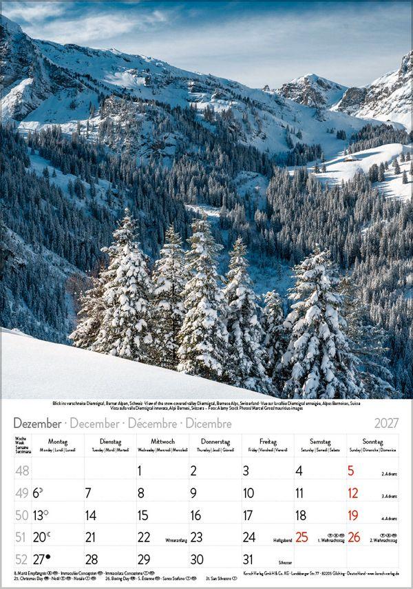 Beispielinhalt (Bild) Die Alpen 2027