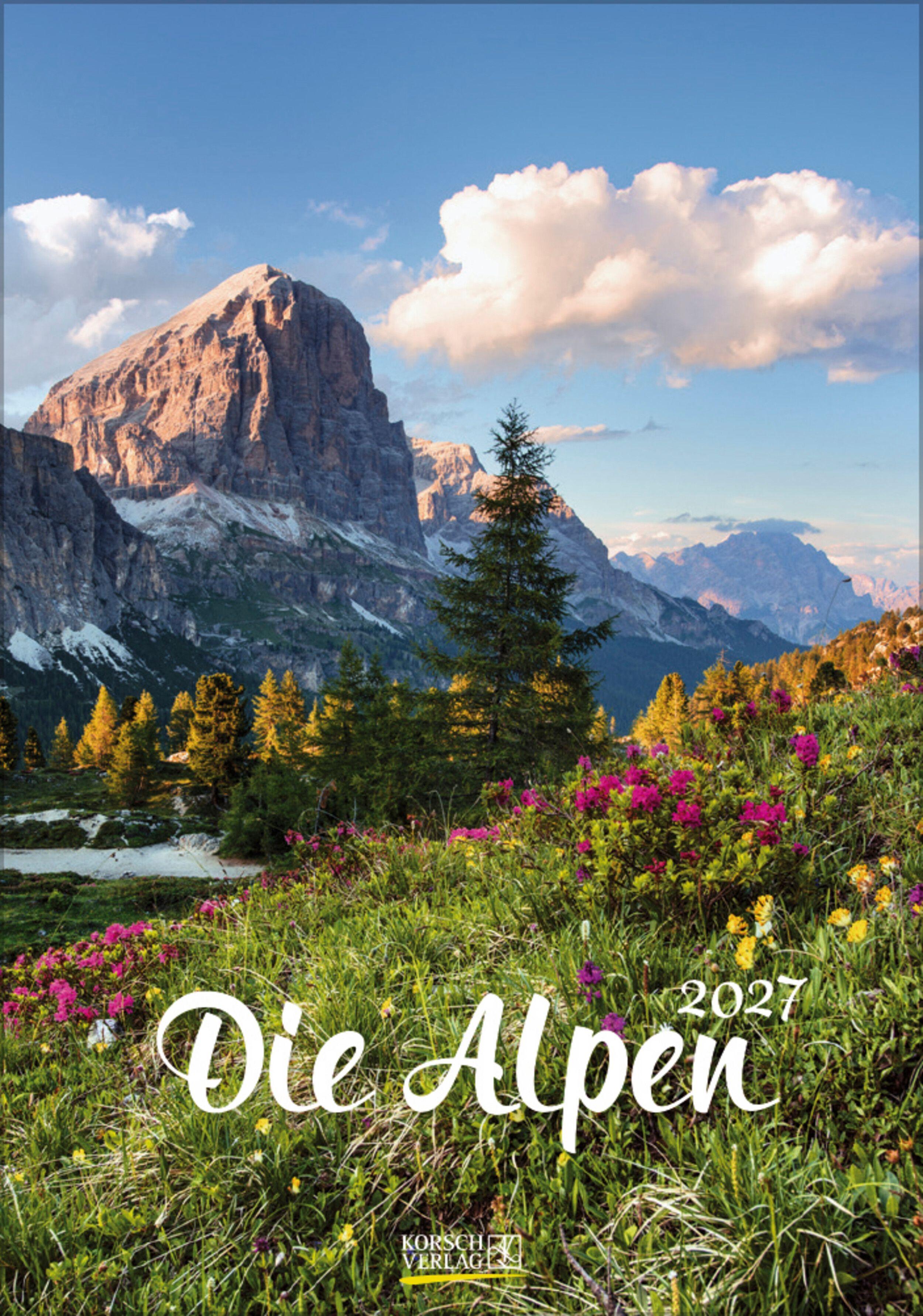 Vorderes Coverbild Die Alpen 2027