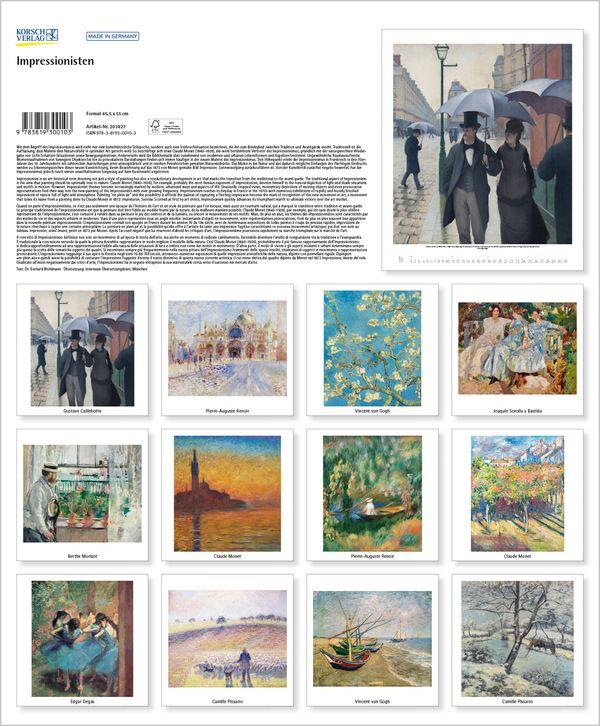 Beispielinhalt (Bild) Impressionisten 2027