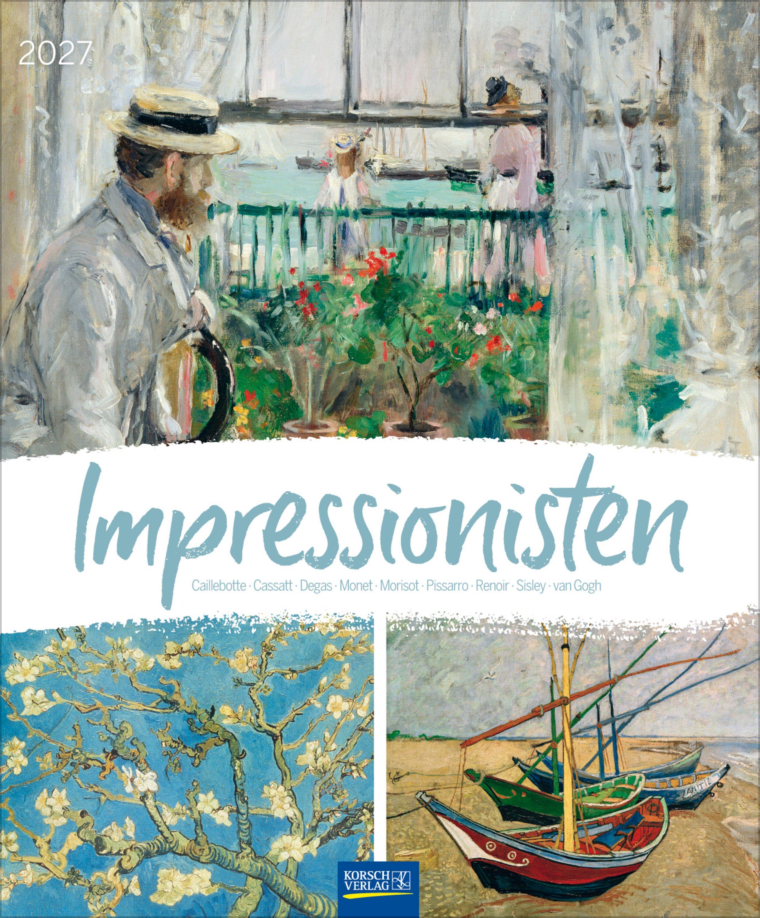 Vorderes Coverbild Impressionisten 2027