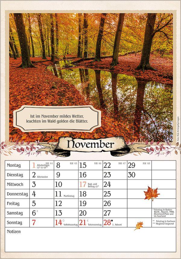 Beispielinhalt (Bild) Kalender für Rentner 2027