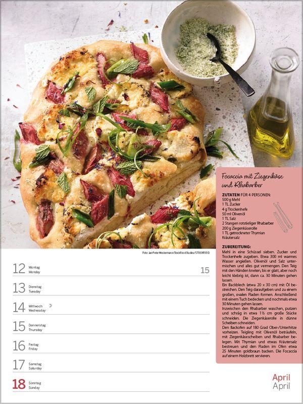 Beispielinhalt (Bild) Saisonale und regionale Genussrezepte 2027