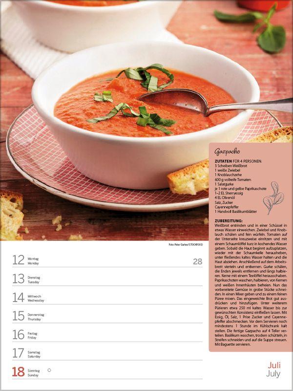 Beispielinhalt (Bild) Saisonale und regionale Genussrezepte 2027