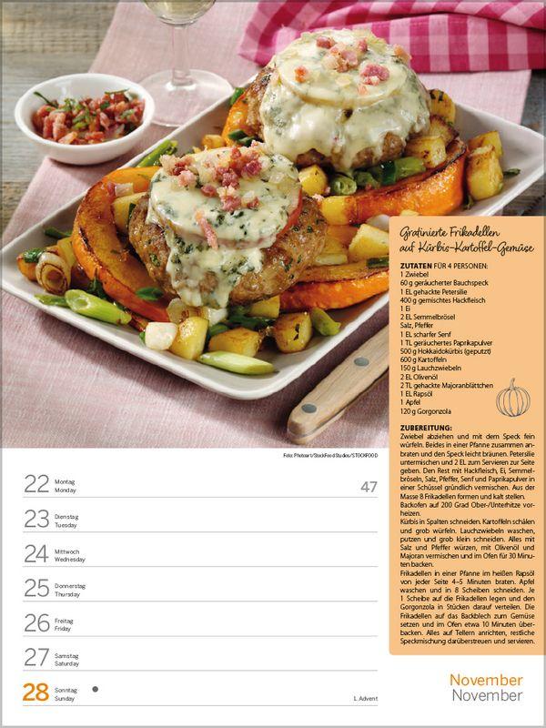 Beispielinhalt (Bild) Saisonale und regionale Genussrezepte 2027