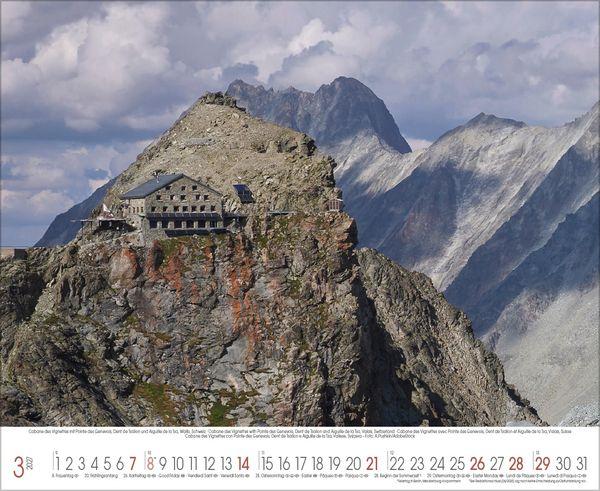 Beispielinhalt (Bild) Hüttenzauber der Alpen 2027