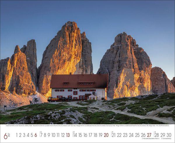 Beispielinhalt (Bild) Hüttenzauber der Alpen 2027