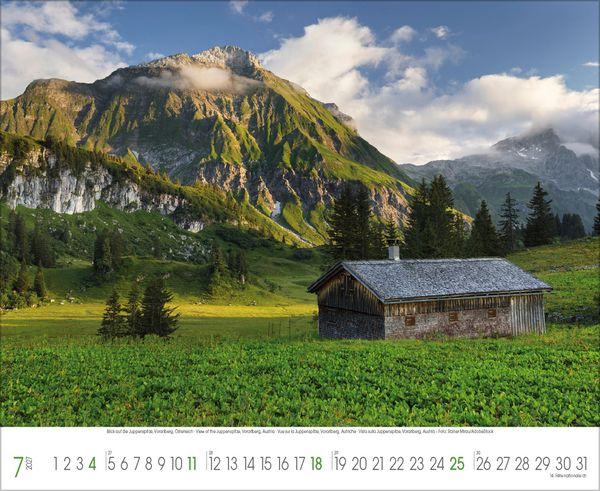 Beispielinhalt (Bild) Hüttenzauber der Alpen 2027