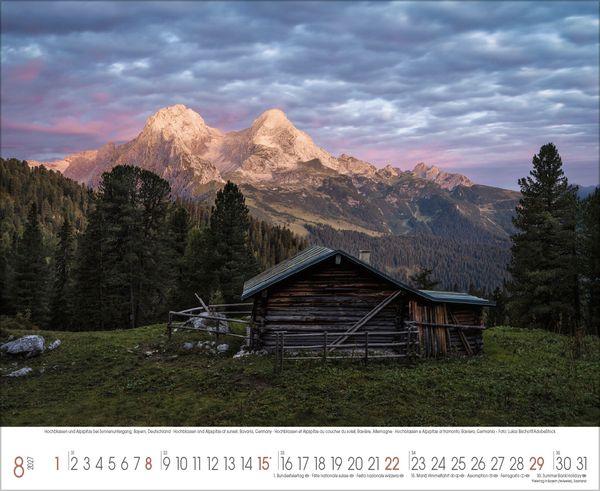 Beispielinhalt (Bild) Hüttenzauber der Alpen 2027