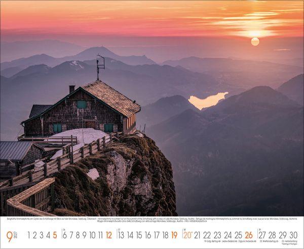 Beispielinhalt (Bild) Hüttenzauber der Alpen 2027