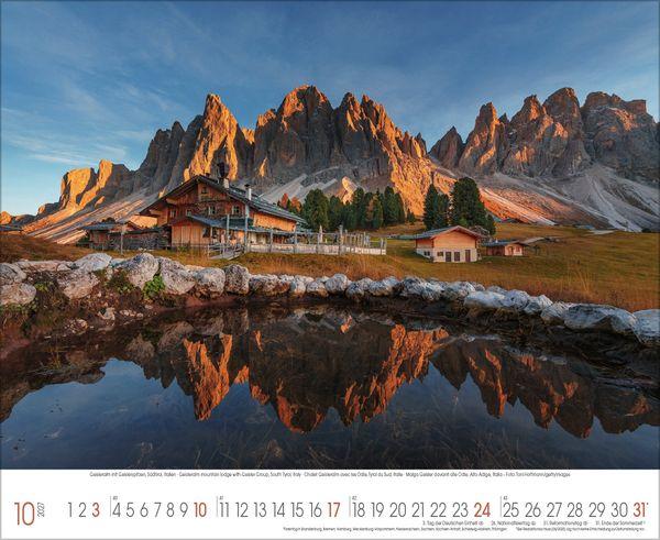 Beispielinhalt (Bild) Hüttenzauber der Alpen 2027