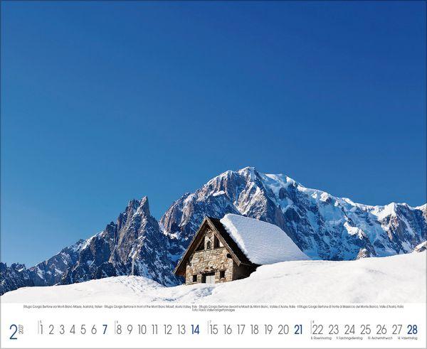 Beispielinhalt (Bild) Hüttenzauber der Alpen 2027