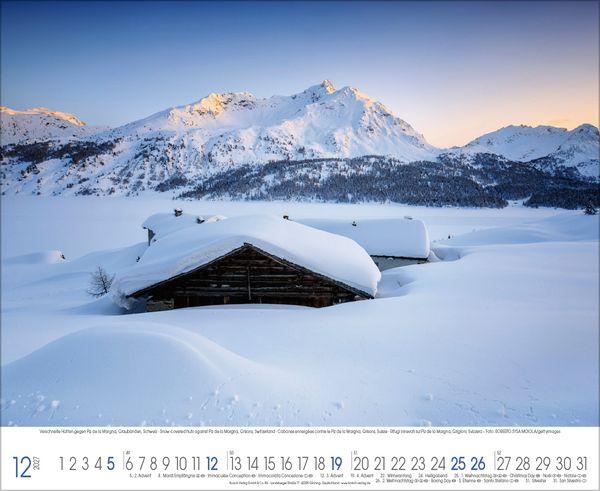 Beispielinhalt (Bild) Hüttenzauber der Alpen 2027