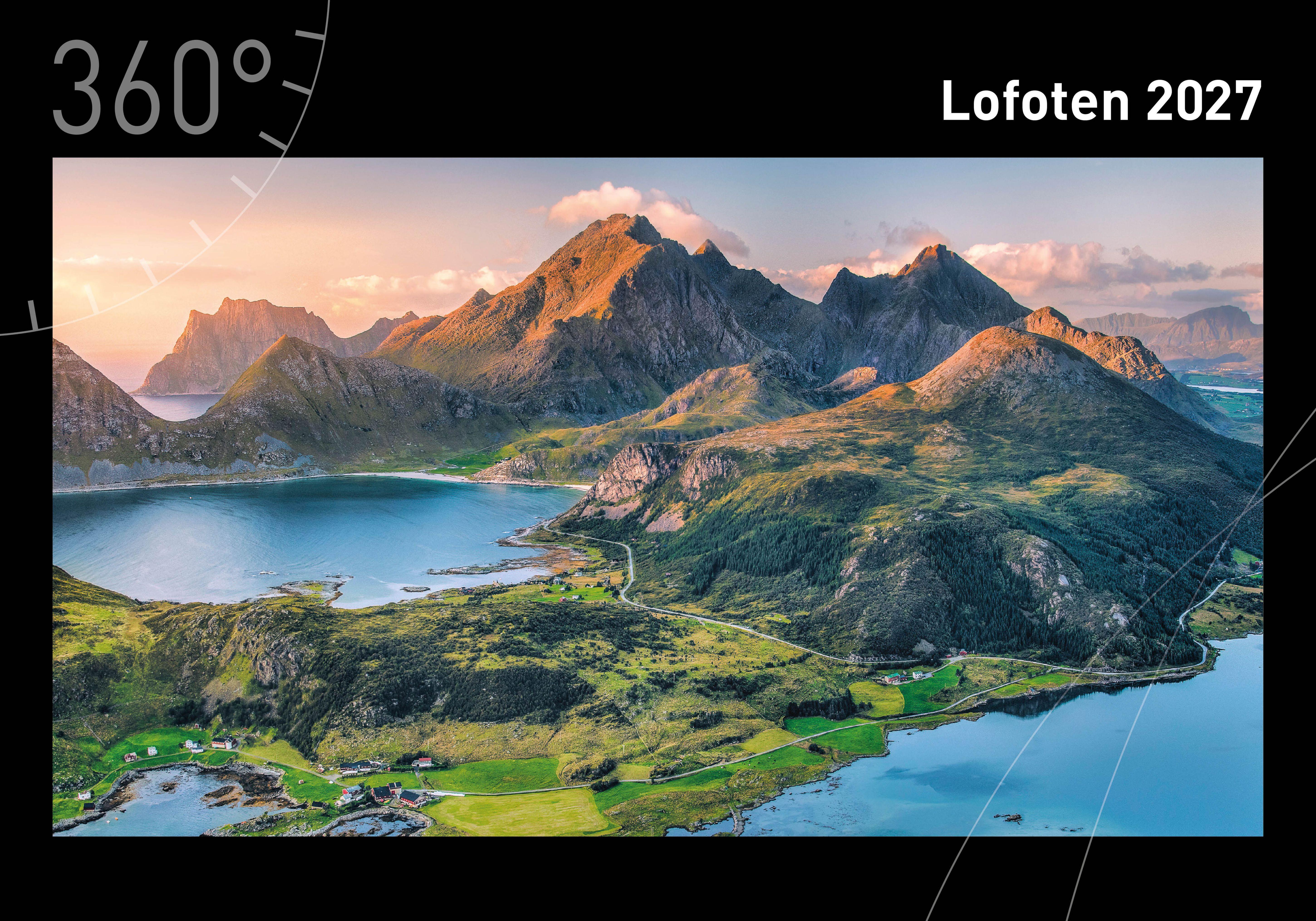 Vorderes Coverbild Lofoten Premiumkalender 2027