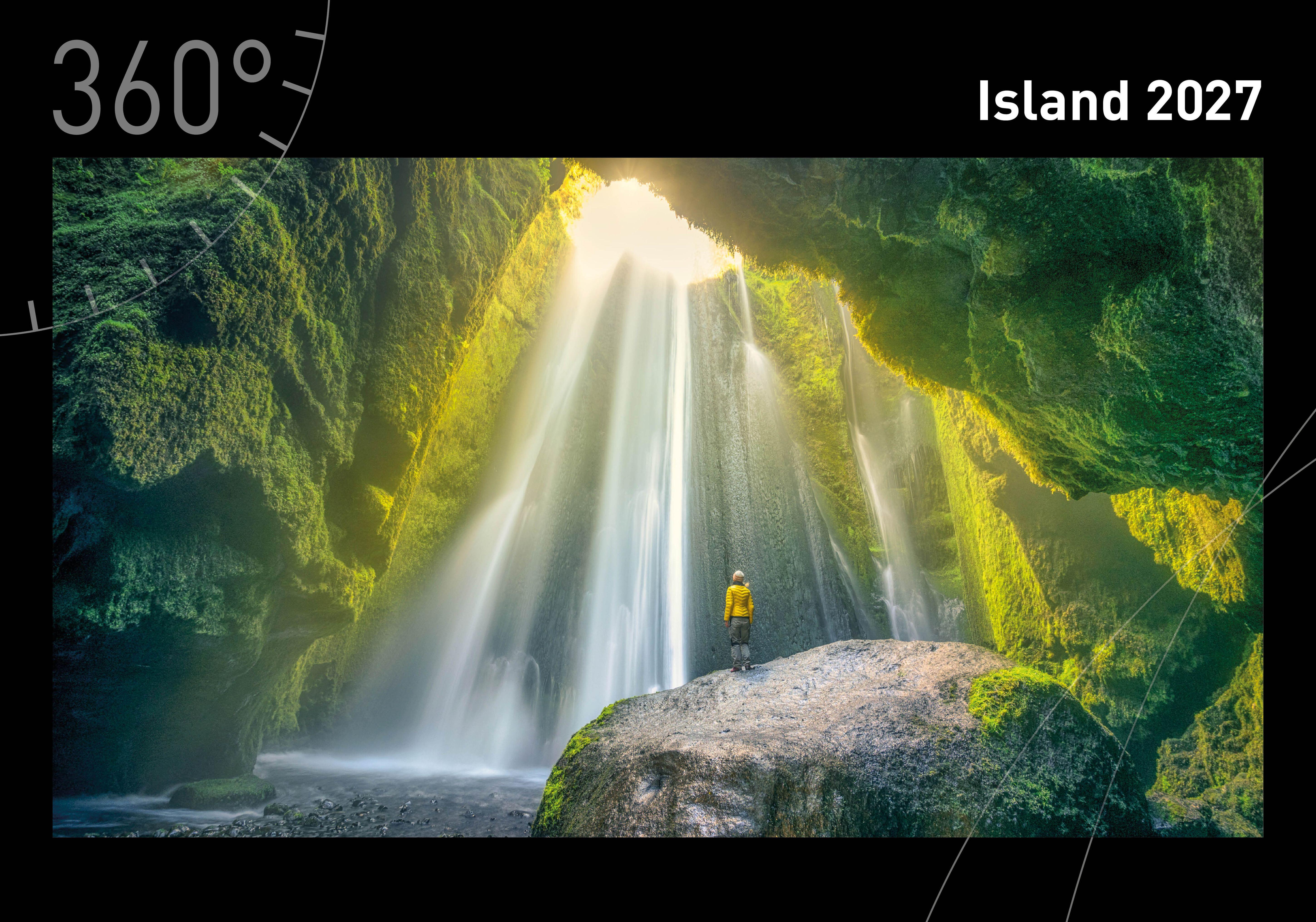 Vorderes Coverbild Island Premiumkalender 2027