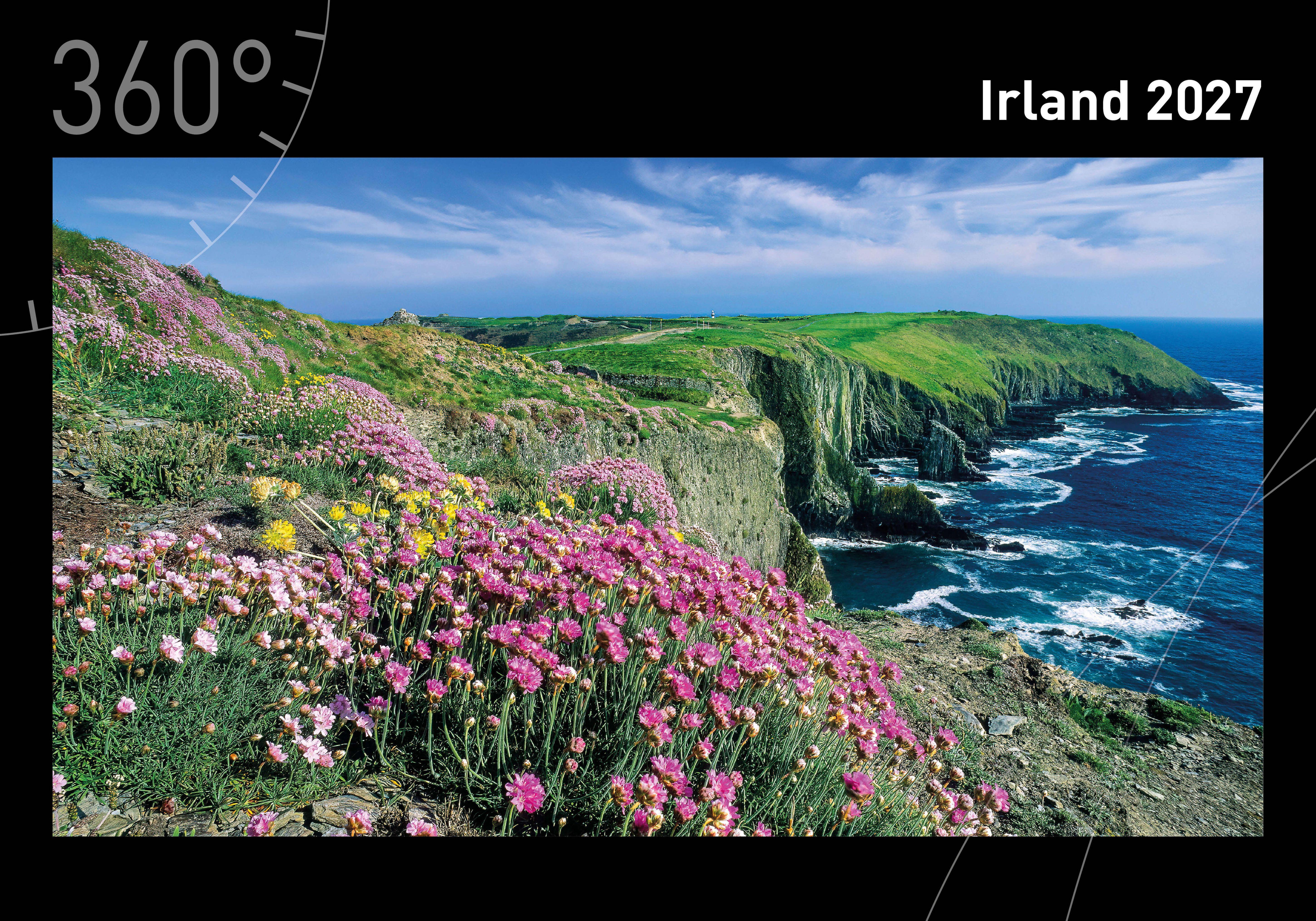 Vorderes Coverbild Irland Premiumkalender 2027