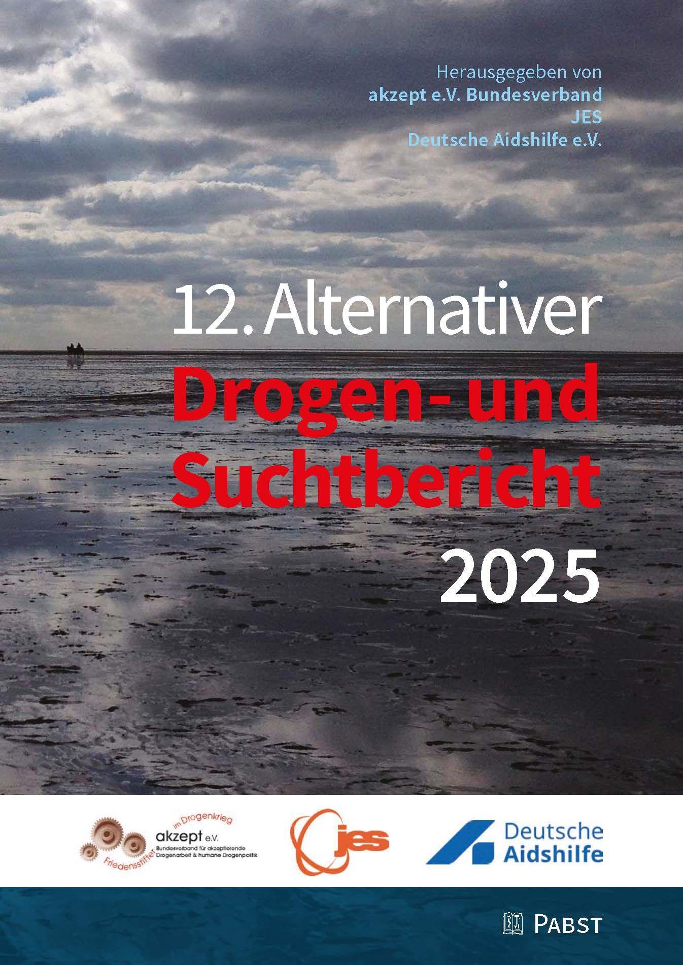 Vorderes Coverbild 12. Alternativer Drogen- und Suchtbericht 2025