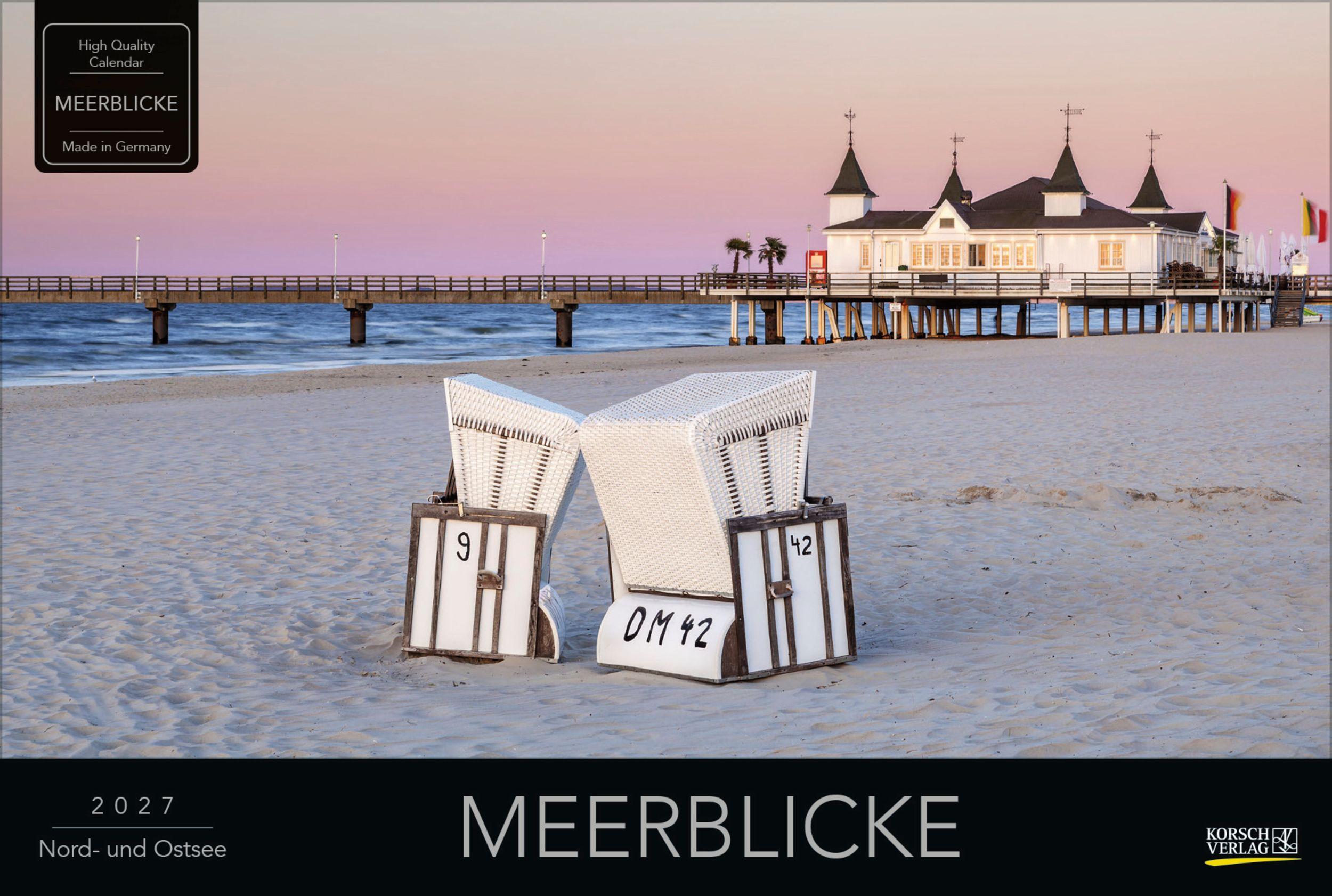 Vorderes Coverbild Meerblicke - Nord- und Ostsee 2027