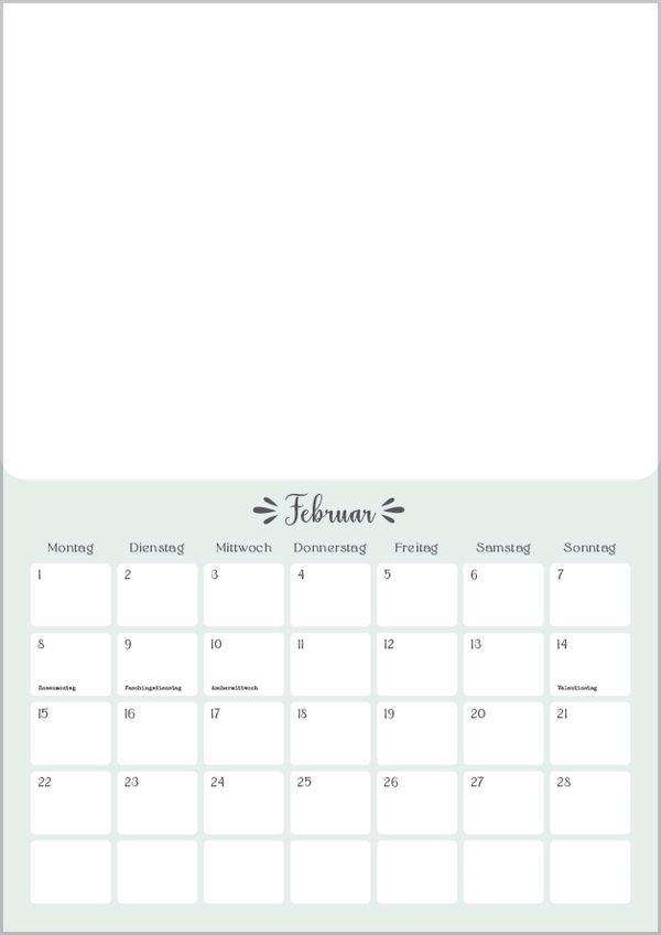 Beispielinhalt (Bild) Foto-Malen-Basteln A4 Mint 2027