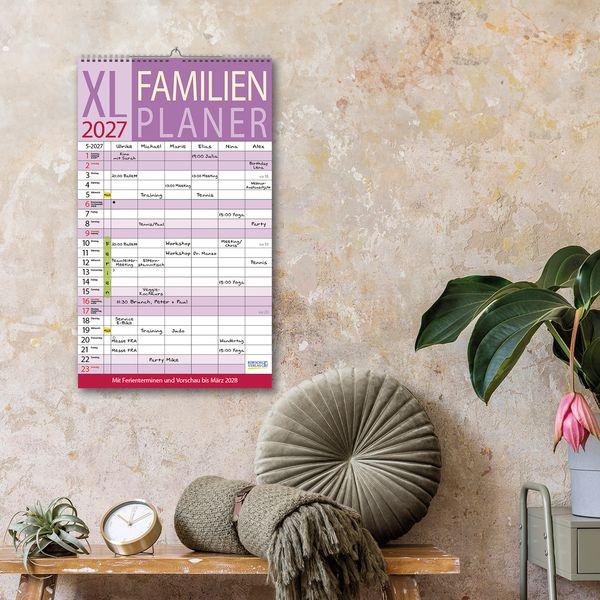 Beispielinhalt (Bild) XL Familienplaner 2027