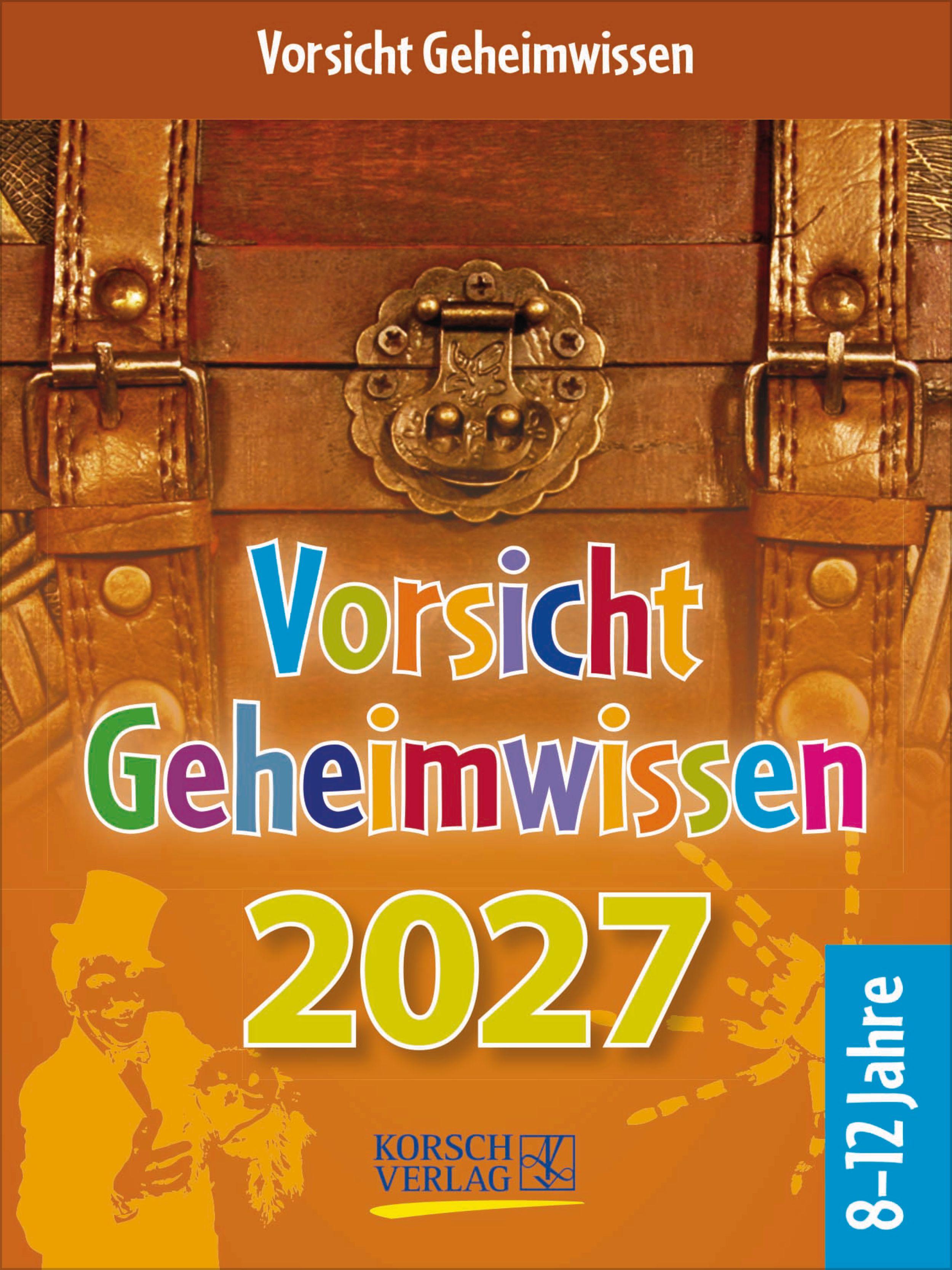 Vorderes Coverbild Vorsicht Geheimwissen 2027