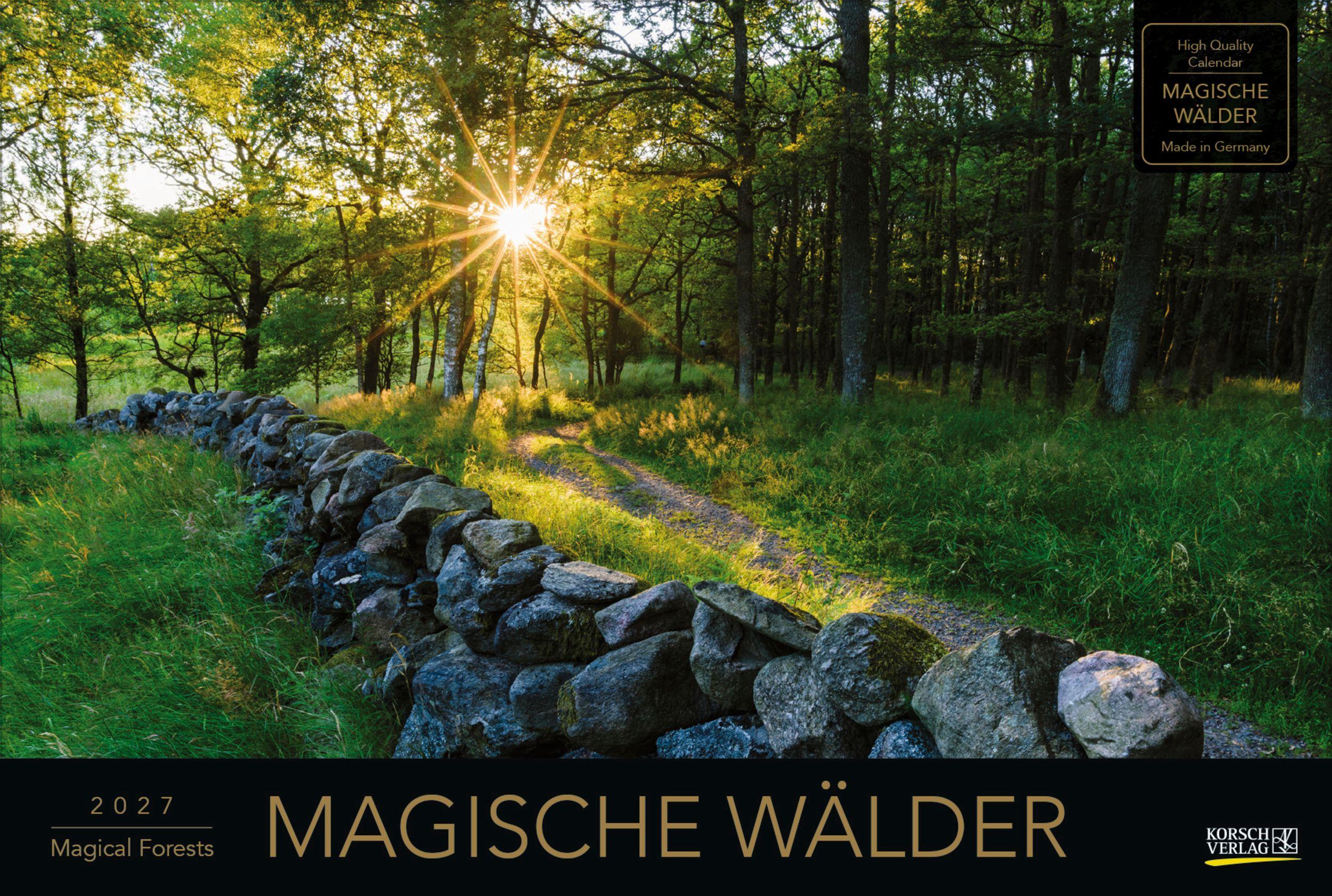 Vorderes Coverbild Magische Wälder 2027