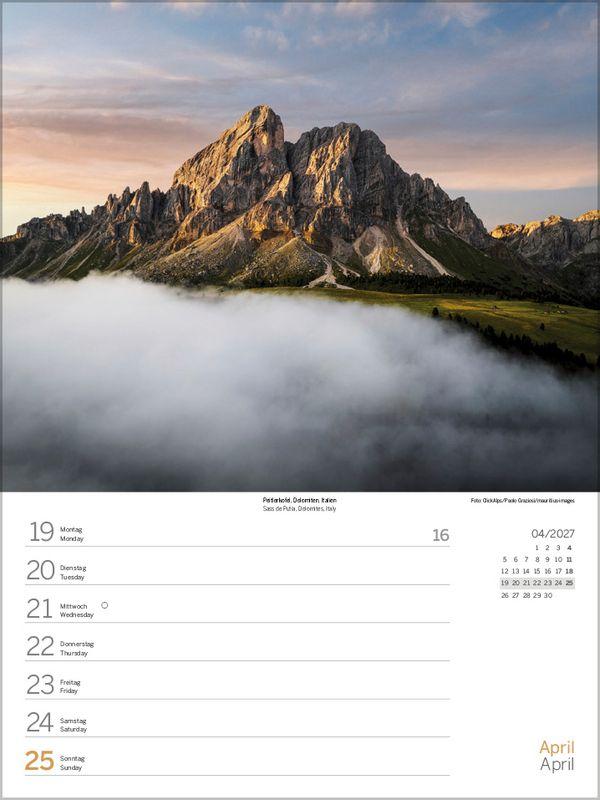 Beispielinhalt (Bild) Zauber der Alpen 2027